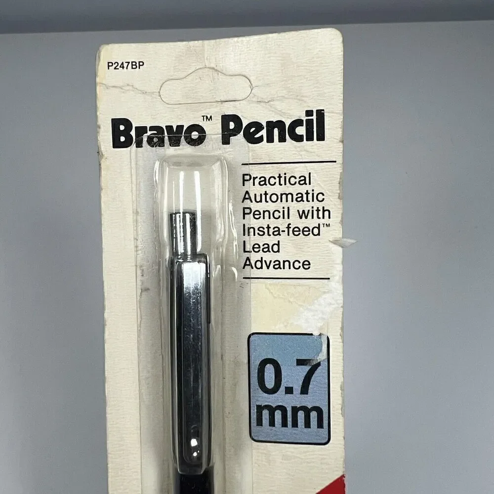 Vintage Pentel Bravo Mechanical Pencil 0.7 Mm